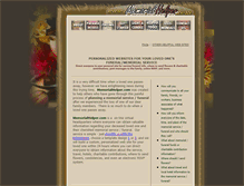 Tablet Screenshot of memorialhelper.com